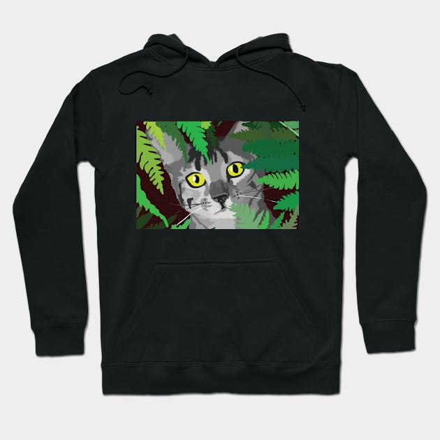 Gray Cat Hoodie by fansasstic